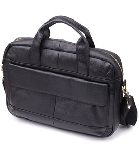 Портфель для чоловіків з натуральної шкіри Vintage 23041 Чорний картинка, зображення, фото