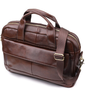 Портфель для чоловіків із натуральної шкіри Vintage 23040 Коричневий картинка, зображення, фото
