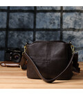 Жіноча сумка з натуральної шкіри зі зручною внутрішньою організацією Vintage 22979 Коричневий картинка, зображення, фото