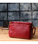 Женская сумка с твердым дном из натуральной кожи Vintage 22982 Красный фото, картинка, изображение