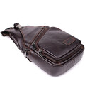 Сумка через плече з натуральної шкіри Vintage 23050 Коричневий картинка, зображення, фото