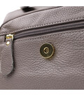 Сумка з натуральної шкіри для стильних жінок Vintage 22974 Сірий картинка, зображення, фото
