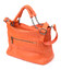Сумка для женщин из натуральной кожи Vintage 22990 Оранжевый фото, картинка, изображение