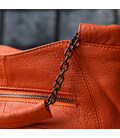 Сумка для женщин из натуральной кожи Vintage 22990 Оранжевый фото, картинка, изображение