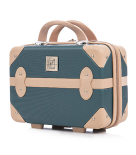 Бьюти-кейс Semi Line 10L Green-Navy (T5838-1) фото, картинка, изображение