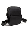 Мужская мини-сумка через плече кожаная Tiding Bag 8019A фото, картинка, изображение