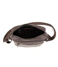 Месенджер в гладкой коже коричневий Tiding Bag 8718C фото, картинка, изображение