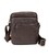 Месенджер в гладкой коже коричневий Tiding Bag 8718C фото, картинка, изображение