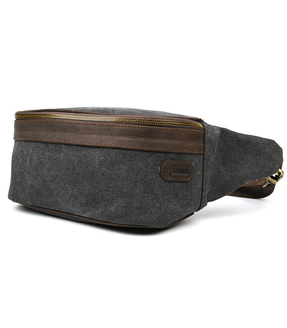 Сумка бананка для фотоапарата шкіра та канвас TARWA RCg-1313-4lx картинка, зображення, фото