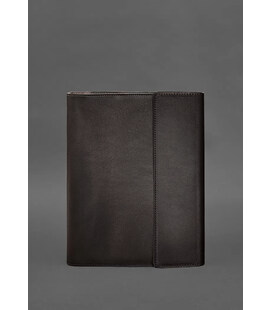 Шкіряна папка для документів "Сімейна" з зошитами темно-коричнева картинка, зображення, фото