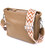 Женская кожаная сумка на плечо для повседневной носки Vintage 22912 Бежевый фото, картинка, изображение