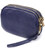 Шкіряна сумка на три відділення для жінок Vintage 22892 Синій картинка, зображення, фото