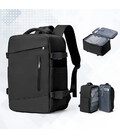 Нейлоновый рюкзак для ручной клади TB03 лоукост 40x25x20 см, Черный фото, картинка, изображение