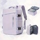 Нейлоновый рюкзак для ручной клади TB03 лоукост 40x30x20 см, Фиолетовый фото