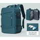 Нейлоновый рюкзак для ручной клади TB03 лоукост 40x30x20 см, Изумрудный фото
