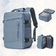 Нейлоновый рюкзак для ручной клади TB03 лоукост 40x30x20 см, Синий фото