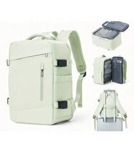 Нейлоновый рюкзак для ручной клади TB03 лоукост 40x30x20 см, Мятный