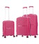 Набір валіз Snowball 40903 рожевий - картинка, зображення, фото валізи
