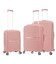 Набір валіз Snowball 40903 рожеве золото - картинка, зображення, фото валізи