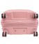 Набір валіз Snowball 40903 рожеве золото - картинка, зображення, фото валізи