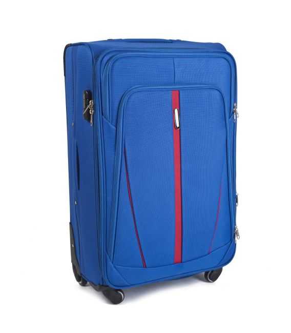 Валіза Wings 1706 маленька S голуба 4 колесна - картинка, зображення, фото валізи
