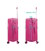 Валіза Snowball 40903 середня M рожева картинка, зображення, фото