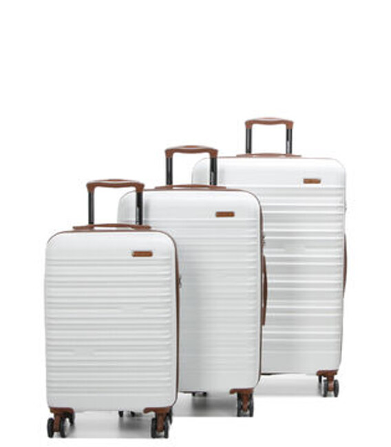 Набор чемоданов Madisson 33803 белый фото, картинка, изображение