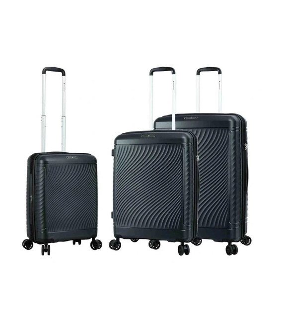 Набор Чемоданов Snowball 49703 3 в 1 черный фото, картинка, изображение