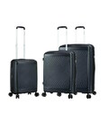 Набір Валіз Snowball 49703 3 в 1 чорний картинка, зображення, фото