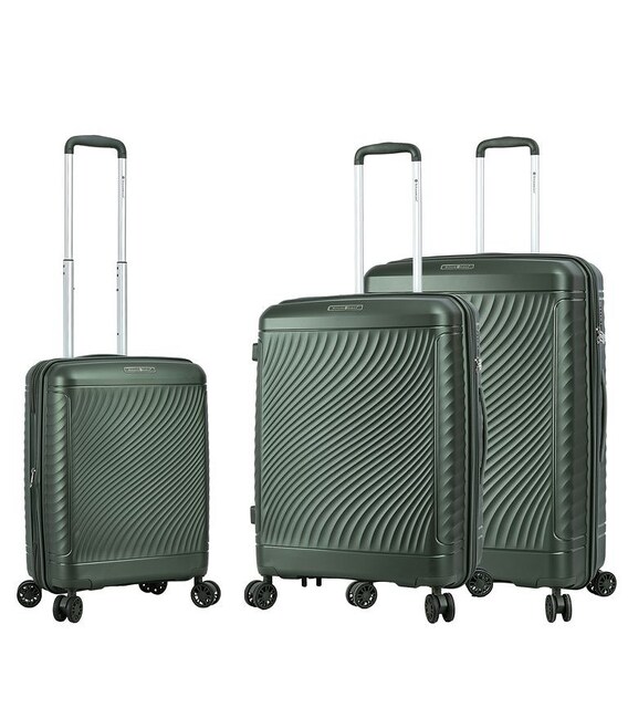 Набор Чемоданов Snowball 49703 3 в 1 зеленый фото, картинка, изображение