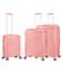 Набір Валіз Snowball 49703 3 в 1 рожеве золото - картинка, зображення, фото валізи