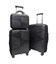 Комплект Чемоданов с Кейсом Snowball 51304 3 в 1 черный фото, картинка, изображение