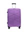 Комплект Чемоданов с Кейсом Snowball 51304 3 в 1 фиолетовый фото, картинка, изображение