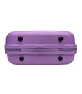 Комплект Чемоданов с Кейсом Snowball 51304 3 в 1 фиолетовый фото, картинка, изображение