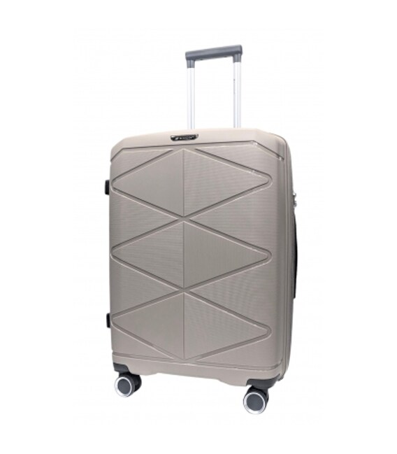 Чемодан Snowball 51304 средний M шампань фото, картинка, изображение