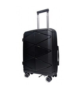 Чемодан Snowball 51304 маленький S черный фото, картинка, изображение