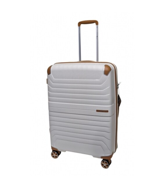 Валіза Snowball 59103 середня M біла - картинка, зображення, фото