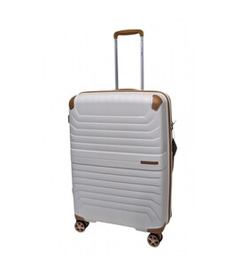 Чемодан Snowball 59103 средний M белый фото, картинка, изображение