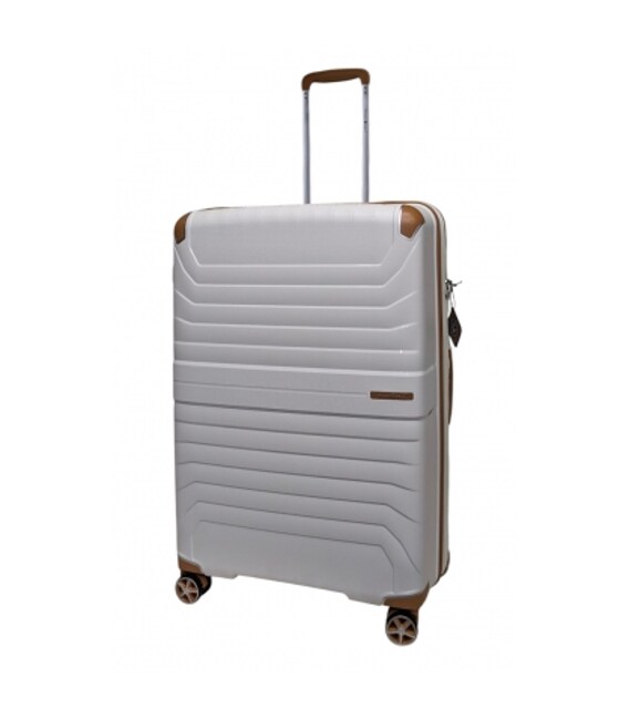 Чемодан Snowball 59103 большой L белый фото, картинка, изображение