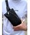 Поясна бананка унісекс 14х25х8, сумка конверт для телефону та документів TD-54928 чорна картинка, зображення, фото