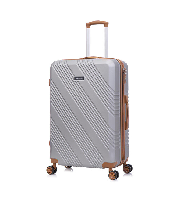 Чемодан Semi Line 24" (M) Light Grey (T5849-2) фото, картинка, изображение