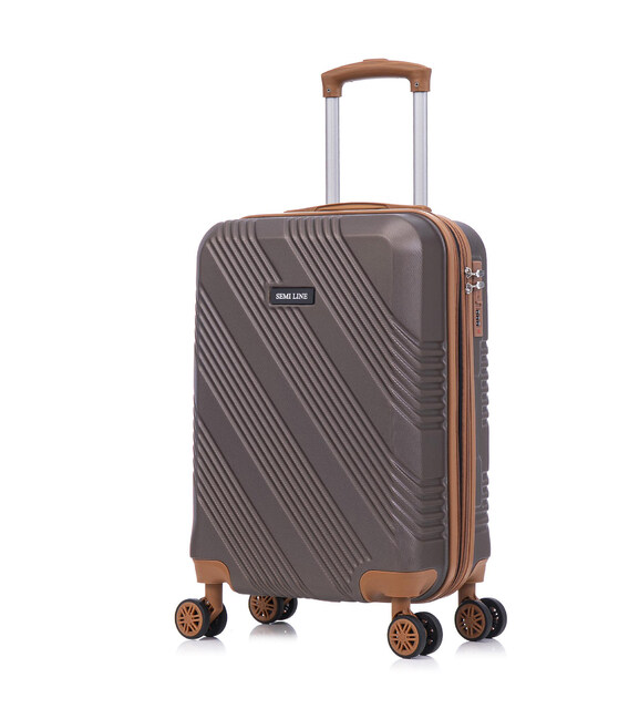 Чемодан Semi Line 20" (S) Brown (T5850-1) фото, картинка, изображение