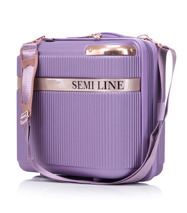Бьюті-кейс Semi Line 16L Purple (T5916-1) картинка, зображення, фото