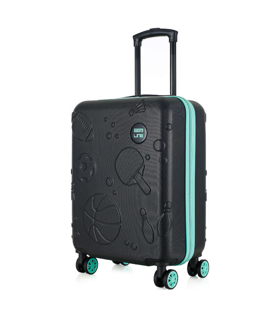 Валіза дитяча Semi Line 20" (S) Black/Blue (T5889-2) картинка, зображення, фото