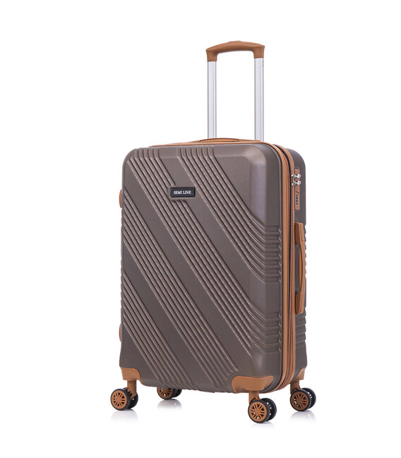 Чемодан Semi Line 24" (M) Brown (T5850-2) фото, картинка, изображение