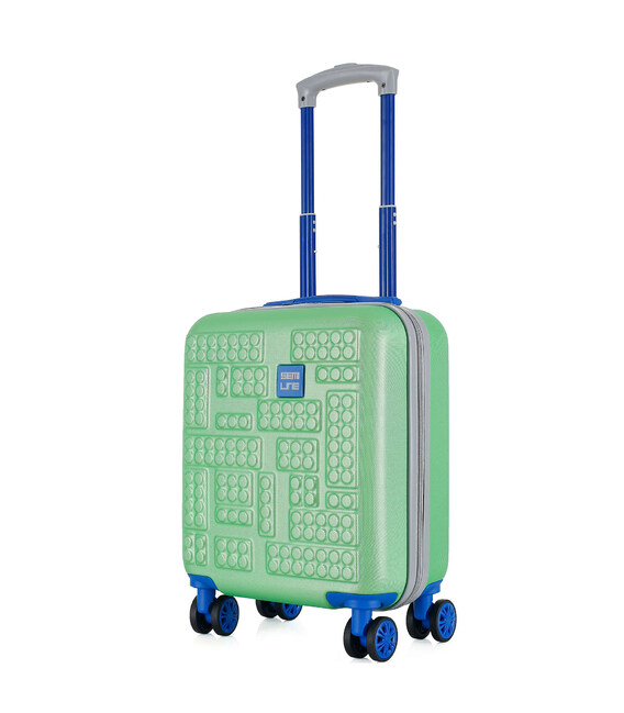 Чемодан детский Semi Line 16" (XS) Green/Blue (T5890-1) фото, картинка, изображение