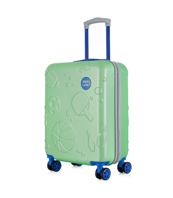 Валіза дитяча Semi Line 20" (S) Green/Blue (T5890-2) картинка, зображення, фото