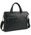 Сумка для ноутбука черная кожаная Tiding Bag A25F-9157-1A фото, картинка, изображение