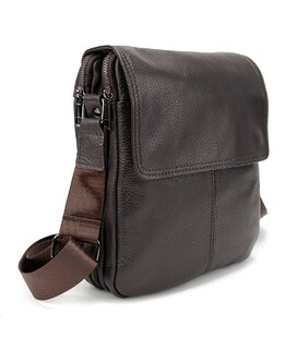 Шкіряний месенджер з клапаном на два відділи Tiding Bag M56-3508C картинка, зображення, фото