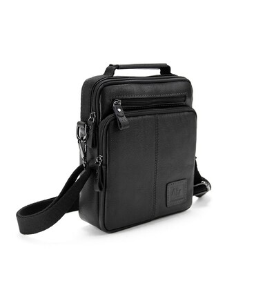 Мужская кожаная сумка с ручкой Ruff Ryder RR-9132A фото, картинка, изображение